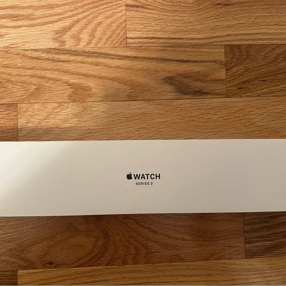 Apple Watch Series 3 with Black Sport Band